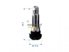Ventil Gummi TR414 chrom