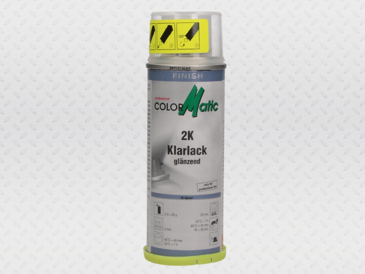 LudwigLacke 2x 400ml Spraydosen Autolack Hochglänzend RAL 3004 Purpurrot - Für Innen Und Außen